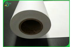 China Eco - Friendly 100m 150m High Whiteness CAD Plotter Paper For Inkjet Printing supplier