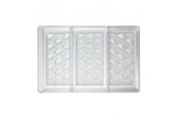 China Handmade Custom Chocolate Molds Transparent Polycarbonate Chocolate Mold supplier