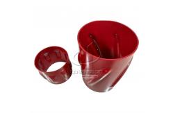 China Steel Material Bow Spring Centralizer Solid Hollow Vane Straight Centralizer supplier