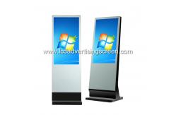 China 43 Inch Slope Standing Touch Computer Digital Signage IR Touch Screen Display Totem supplier