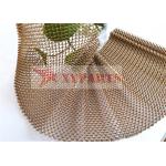 Hanging Woven Wire Mesh Shower Curtain Aluminum Coil for sale
