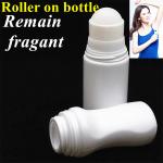 Black HDPE Roll On Oil Bottles 30ml Empty Roll On Deodorant Containers