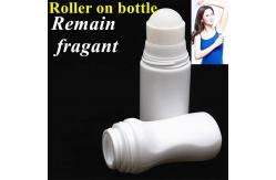 China Black HDPE Roll On Oil Bottles 30ml Empty Roll On Deodorant Containers supplier