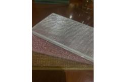 China 15mm Speciality Glass Laminated Wired Glass For Window Glass With Unique Design supplier