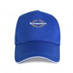 Casual Men 5 Panel Baseball Cap ​Sport Printed Graphic Cotton Blue for sale