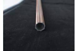 China Modern Plating Treatment 6.7m 28mm Aluminum Curtain Rod supplier