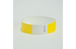 China Waterproof Tyvek Wristbands for Community Celebrations and Activities supplier