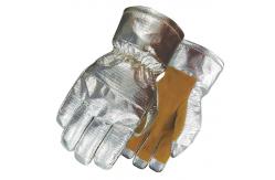 China Cowhide Leather Proximity Structural Firefighting Gloves Tear Resistant NPFA1971-2018ED supplier