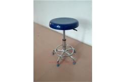 China Steel Back Frame Lab Chairs And Stools , Customized Made Revolving Lab Bench Chairs supplier