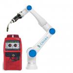 3kg Payload 590mm Reach Welding Industrial Robots CNGBS-G03 with Megmeet Welding Torch for sale