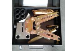 China Mechanical Drilling Hole Puncher Machine 40MM Notch Length Small Size supplier
