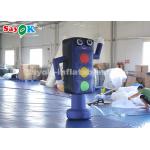 Promotion Inflatable Cartoon Characters 2m Traffic Light Model CE for sale