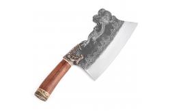 China HRC58 Sharp Blade Handmade Custom Machete Kitchen Knives Carbon Steel supplier