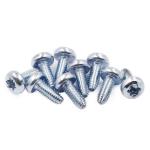Grade 8.8 Galvanized Torx Socket Pan Head Thread Rolling Screw/Self Tapping Triangle ThreadScrew DIN7500 PE for sale