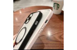 China Colourful Bumper TPU PC Magsafe Phone Case For IPhone Cover supplier