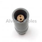 Plastic Connector LEMO 2 Pin Compatible With LEMO PRG Circular Push Pull Connector M.02.PLLC39A Plastic LEMO 2 Pin for sale