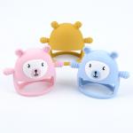 Baby Products Bear Shape Silicone Non-Slip Out Gum Toy Food Grade Safety for sale