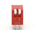 Dial Code Dp-2 Red Case Golden Pins DIP Switch 8 Position 5P for sale
