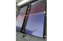 China Pressure Blue Film Flat Solar Panel Hot Water System For Heating Water supplier