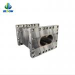 Customized Twin Plastic Extruder Screw Barrel For Engineering Plastic PEEK Production for sale