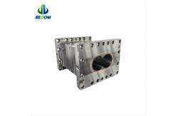 China Twin Plastic Extruder Screw Barrel For Engineering Plastic supplier