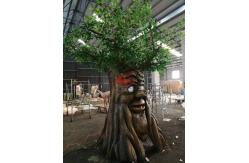 China Theme Park Garden Animatronic Plant Talking Tree Sunproof supplier