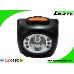 Waterproof IP68 Mining Cap Lights 8000lux Brightness With Long Working Time