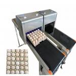 High Efficiency Egg Date Stamp Machine , Small Date Format Egg Spraying Machine