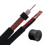 Perfect Material CMR RG59 Coaxial Cable +2core Power Communication Siamese Cable for CCTV for sale