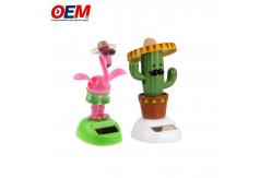 China Customized Solar Powered Bobble Head Dancing Toy OEM Skeletal Action Figurines supplier