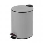 5L/12L/20L/30L BSCI certification thin lid Pedal Bin Round powder coating trash can durable trash bin for home and office for sale