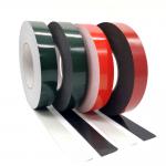 Acrylic Acid Adhesive PE Foam Tape , Double Sided Glazing Tape Fixing Car for sale