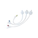 Medical Obstetric Table Latex Silicone Foley Balloon Catheter Two / Three Ways for sale