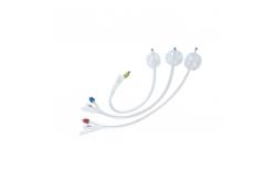 China Medical Obstetric Table Latex Silicone Foley Balloon Catheter Two / Three Ways supplier