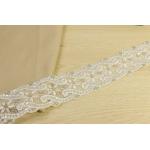 Crochet Ivory Lace Ribbon Multi Creations 23mm Width Bugles Equipped