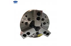 China Hydraulic Lathe Machine Chuck For Automatic Pipe Cutting Machine supplier