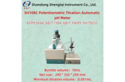 China Potentiometric Titration Automatic PH Meter  ASTMD664 10ml Burette Min Titration 0.001mL supplier