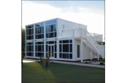 China Modern Prefab Container House Luxury Custom Modular Homes 20ft 40ft supplier