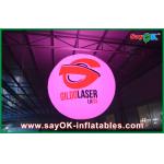 Large White Oxford Cloth Inflatable Lighting Ballon For Advertising for sale