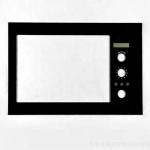 Dimension Shape Custom Screen Display Glass Panel Printed Toughened for sale