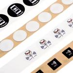 Weatherproof 13.56MHz PVC RFID Sticker Tag NFC Payment Tag ISO14443A Protocol for sale