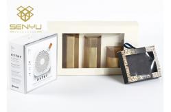 China Square  350g Paper Packaging Box With Clear Window Matt Lamination Surface supplier