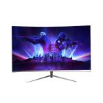 Custom 27 Inch Curved Gaming Monitor 100Hz 144Hz LED Monitor White Computer Screen Monitor for sale