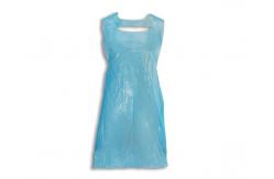 China Transparent Plastic Biodegradable Disposable Aprons For Resturant supplier