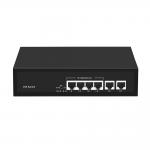 4 Port Fast Ethernet CCTV Poe Switch With 2 Copper Uplink 55W Power Budget AC Input for sale