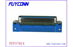 China Male 64 Pin Centronics Connector 32paris Right Angle PCB Board Connector supplier