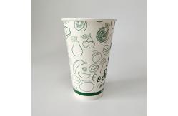 China Eco-friendly PLA Biodegradable Single Paper Cup 20oz 600ml can be customized supplier