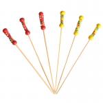 12cm Natural Bamboo Food Picks Skewers Toothpicks For Party Bar for sale