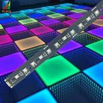380*20mm Customizable RGB Strips Control Board for Interactive 3D LED Dance Floor for sale
