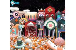 China Kids Space Theme Indoor Playground With Big Slides Indoor Park supplier